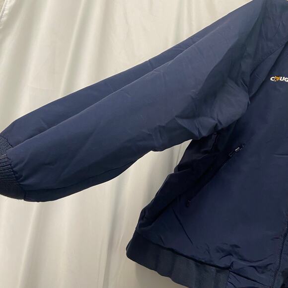 Lands' End Coat Direct Merchants Size L Sleeve Insulation Jacket Polartec Zip - Picture 3 of 10